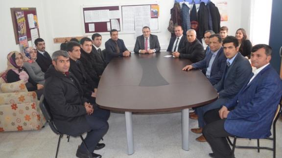 Karaköy Ortaokulunda 1. Dönem Değerlendirme Toplantısı Yapıldı